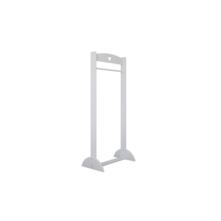 Harriet Bee Eryk Freestanding Valet Stand in White Wayfair.co.uk